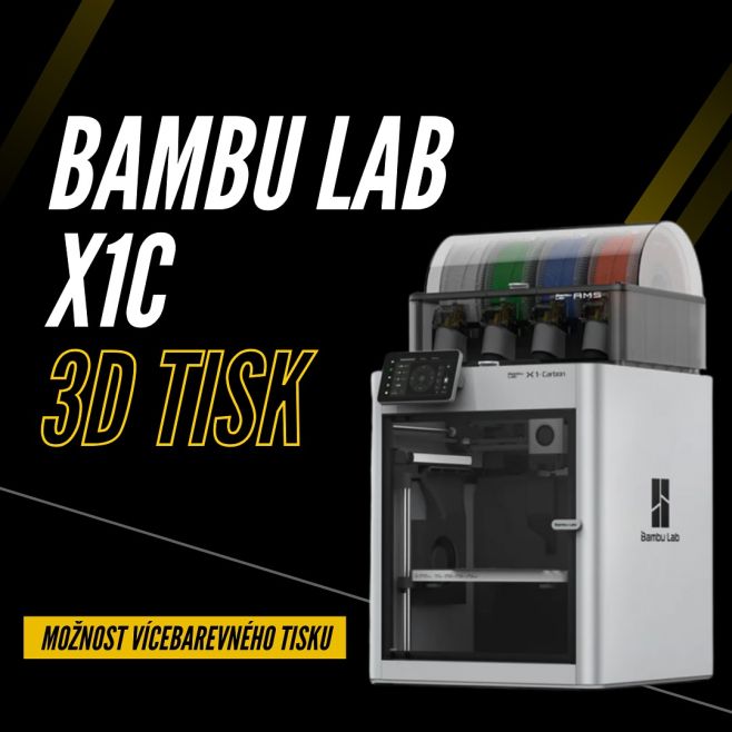 3D tiskárna od výrobce Bambu Lab. Tato tiskárna poskytuje bezkonkurenční přesnost, rychlost a všestrannost. ✅ U nás na...